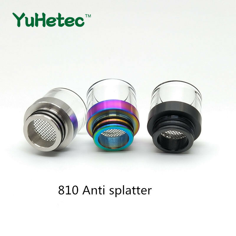 1Pcs Fatube 810 Anti Splatter Drip Met Dubbele O Ring Anti Explosie Olie Riem Filter Sigarettenhouder