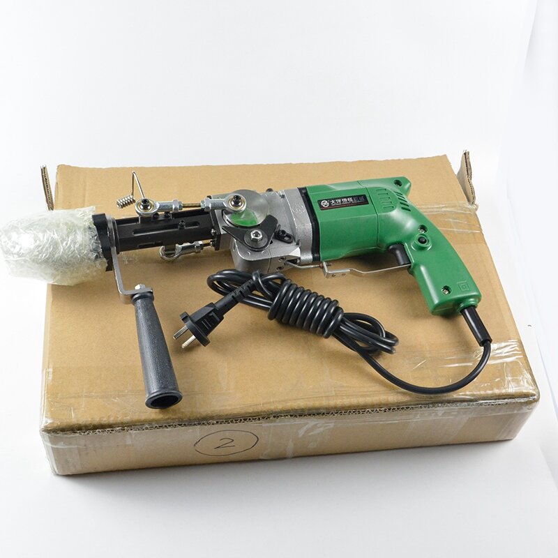 Pistolet électrique pour touffetage de tapis, 220V, ciseaux à boucles, pour tissage à la main, Portable, 2 en 1