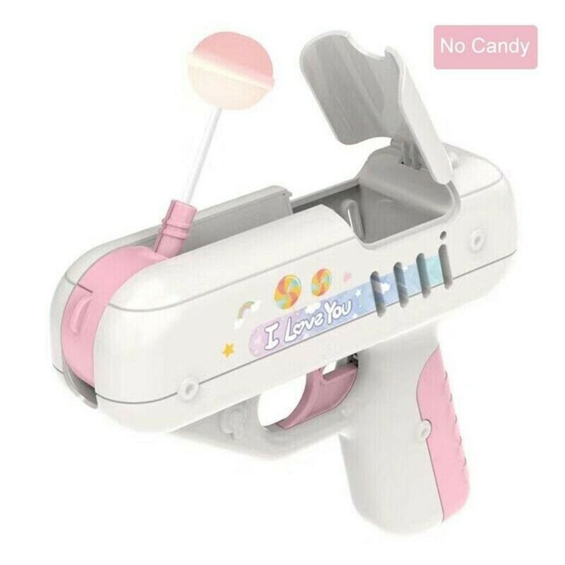 Arma de doces em forma de animal, brinquedo fofo de pirulito surpresa para crianças presente para namorada bebê f5n1