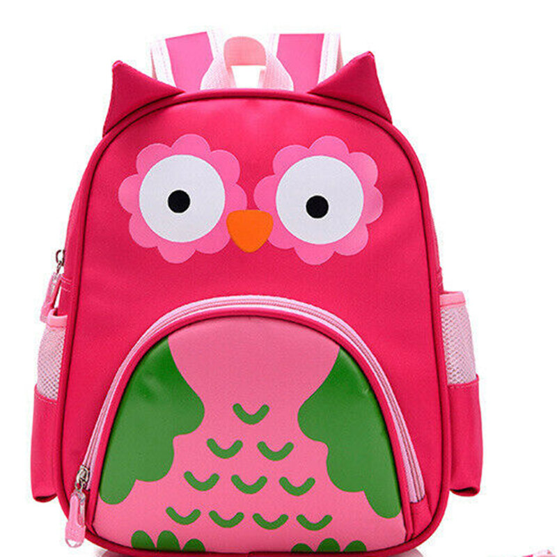 New Toddler Kids Boy Girl Animal Cartoon Shoulder Bag Kindergarten Cute Schoolbag Backpack Casual Travel Bags