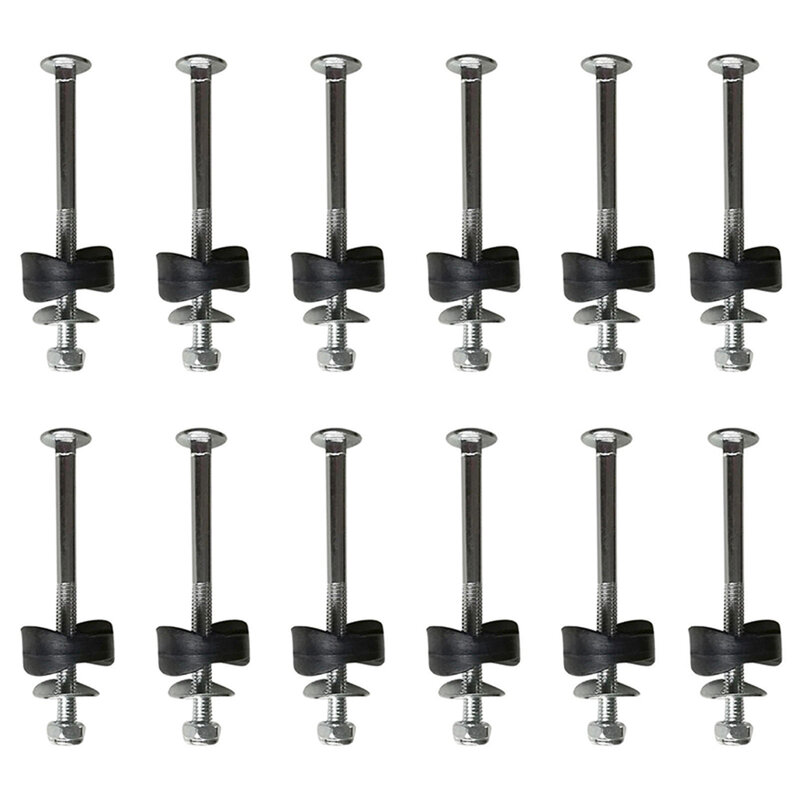 12pcs Black Trampoline Enclosure Pole Gap Spacers Metal Trampoline Part for Fixing the Trampoline Jump Stability