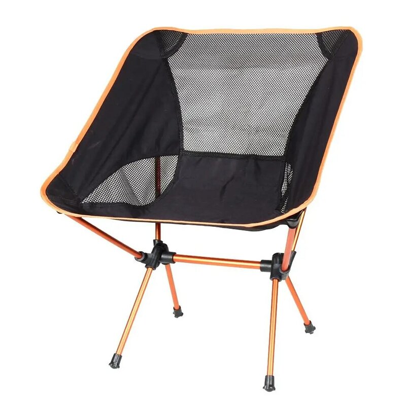 Outdoor Lightweight Folding Beach Chair Portable Camping Chair For Hiking Fishing Picnic Barbecue Vocation Casual Garden Chairs