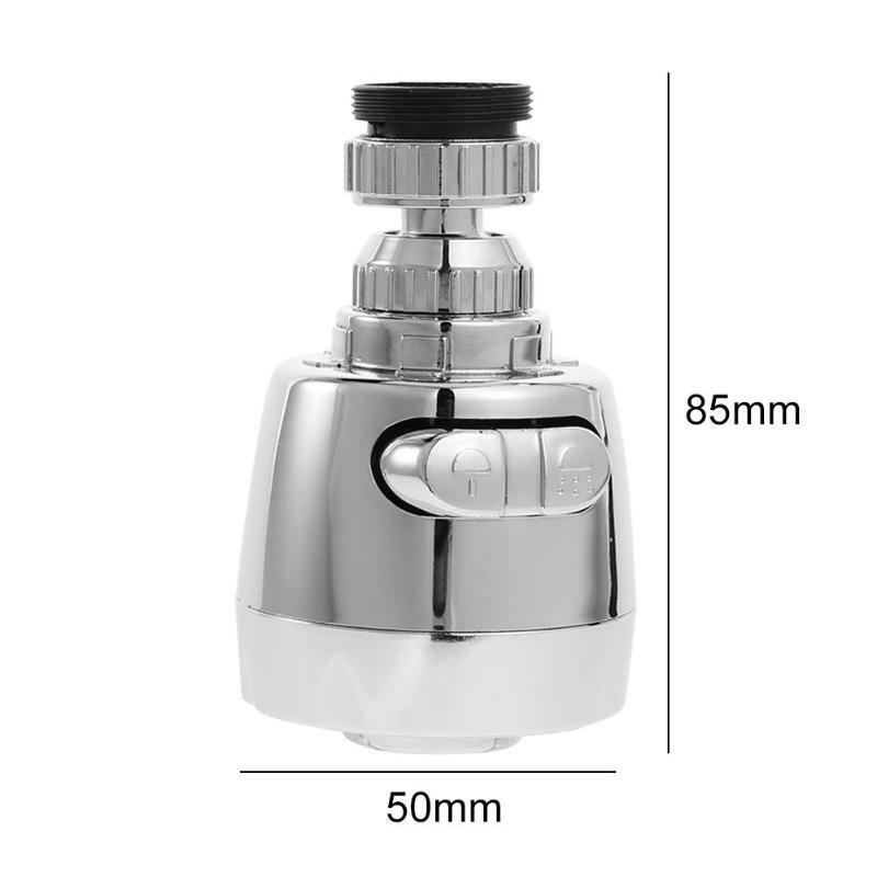 Buse de robinet de cuisine pivotante, 360 degrés, coude rotatif, diffuseur d'aérateur, filtre, tête pivotante, adaptateur, barboteur