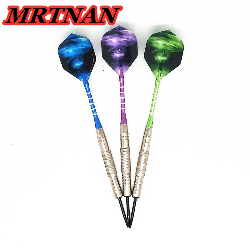 New professional 3PCS 22g steel tip dart with aluminum dart rod PET dart wing electronic darts hot sale indoor throwing darts
