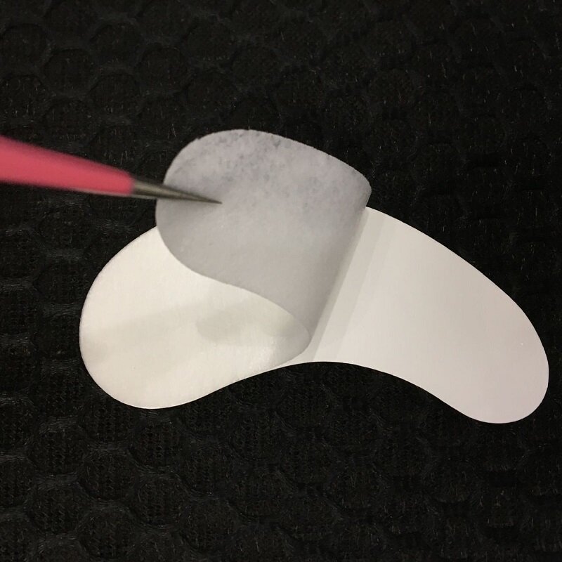 10/200 pairs remendos para a extensão dos cílios sob os remendos de papel das almofadas dos olhos cor-de-rosa lint adesivos livres para cílios postiços