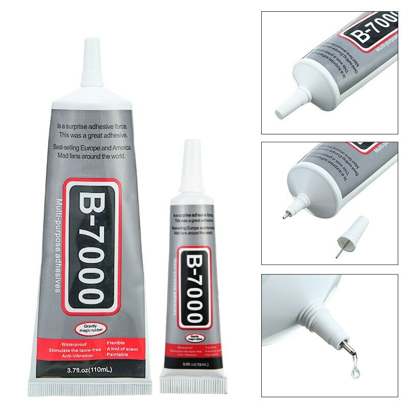 15/25/50/110ml B-7000 Glue Adhesive Epoxy Resin Repair Screen Super Glue Strong Glue For Jewelry Making Nail Cell Phone Frame