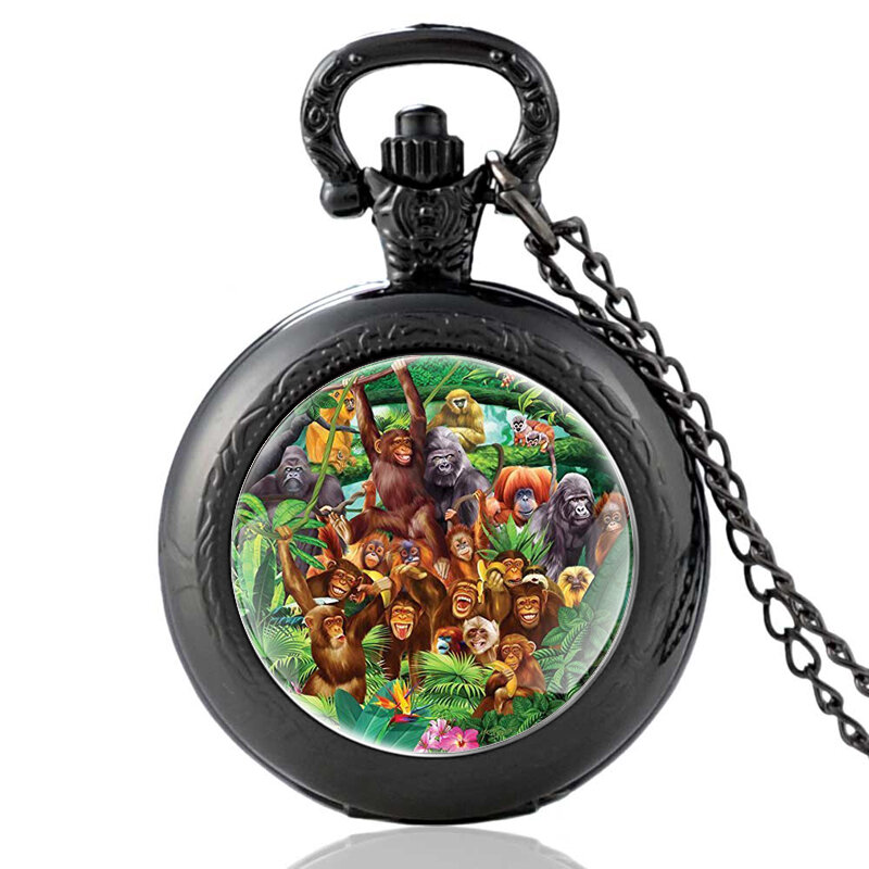 Relógio de bolso vintage de prata unissex, relógio de quartzo fashion com pingente colar joias para presente