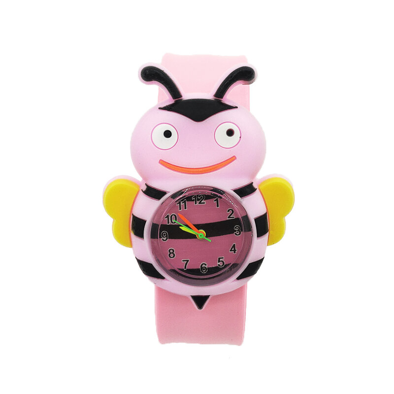 Kid Cute Bee Toys Children Watch for Girls Boys Baby Christmas Gift Primary School Student Time Clock Kids Watches Birthday Gift