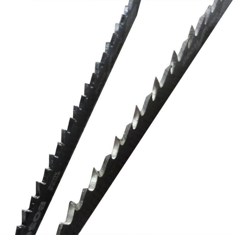 5Pcs/Set T244D HCS T-Shank Curved Jigsaw Blades for Wood Fast Cutting Tools DSD666