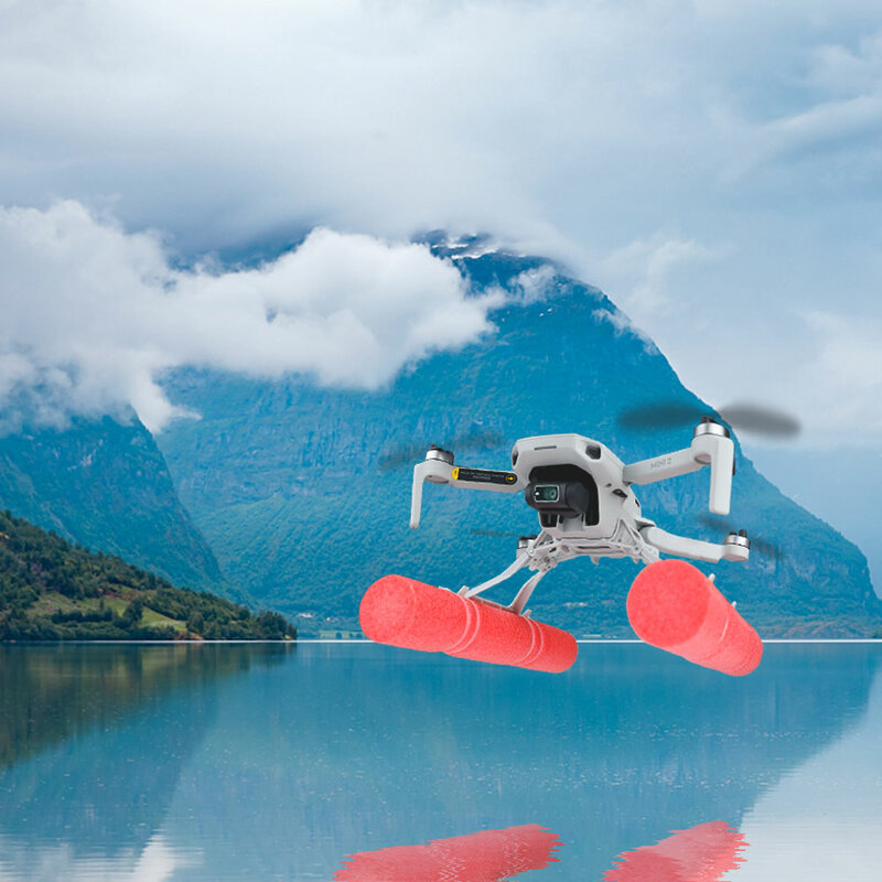DJI MINI 2 Landing Gear Skid Float Kit Ekspansi untuk DJI Mavic Mini Landing Gear Latihan Gear Drone Aksesoris