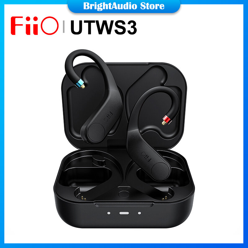 Усилитель беспроводного Bluetooth 5,0 FiiO UTWS3, усилитель MMCX/0,78 мм, с 30-часовым зарядным чехлом, TWS +/aptX для FH7 FD5 FD3