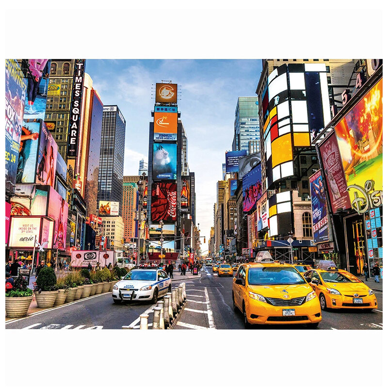 Пазлы-пейзаж New York Time Square, 1000 шт.