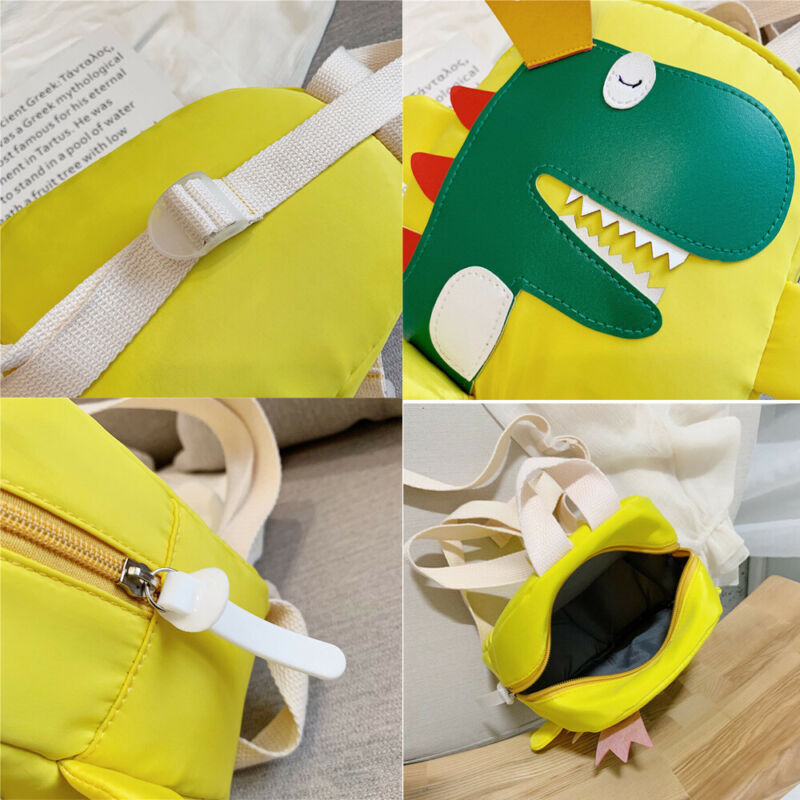 Mini mochila escolar con dibujo de dinosaurio 3D para niño y niña, bolso escolar para guardería, chico