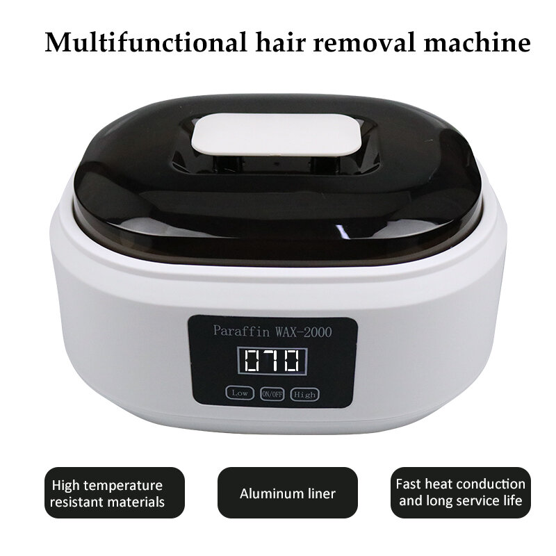 Hair Removal Tool Smart Wax Heater Hands Feet Epilator Personal Depilatory With LCD Display Skin Care New Paraffin Wax Machine