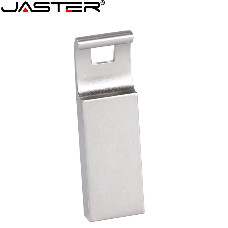 Jaster usb 2.0金属64ギガバイト32ギガバイトのusbフラッシュドライブ16ギガバイト4ギガバイトペンドライブusbスティック金属100% 実容量 (以上10個無料のロゴ)