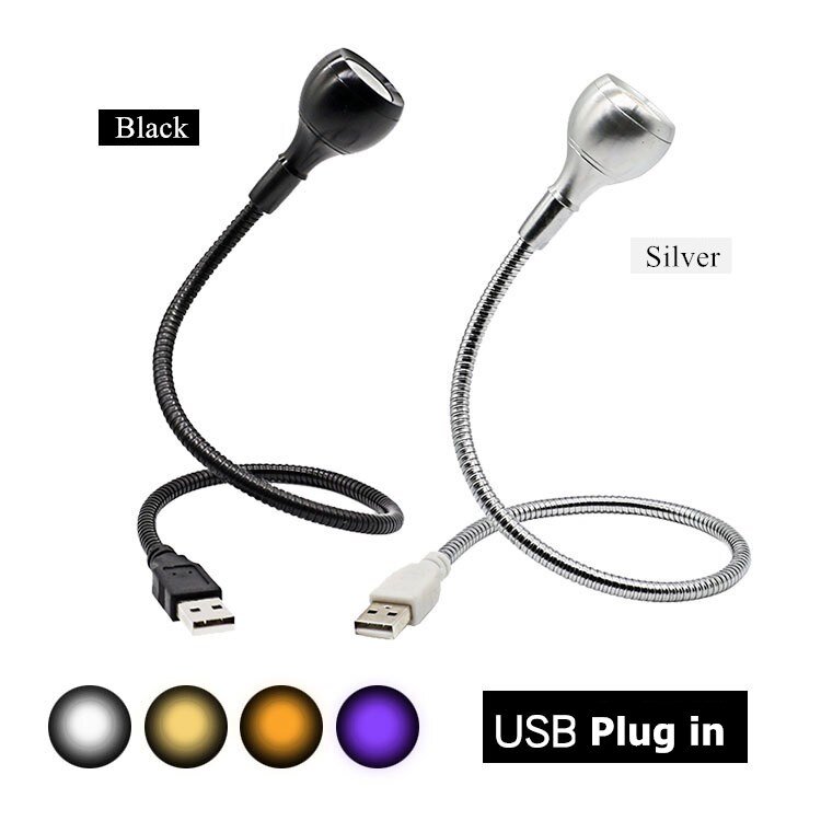 USB Led na biurko Mini klip na elastyczne jasne Led lampa UV regulowany klej suszarka do paznokci gotówka produkt medyczny detektor z przełącznikiem