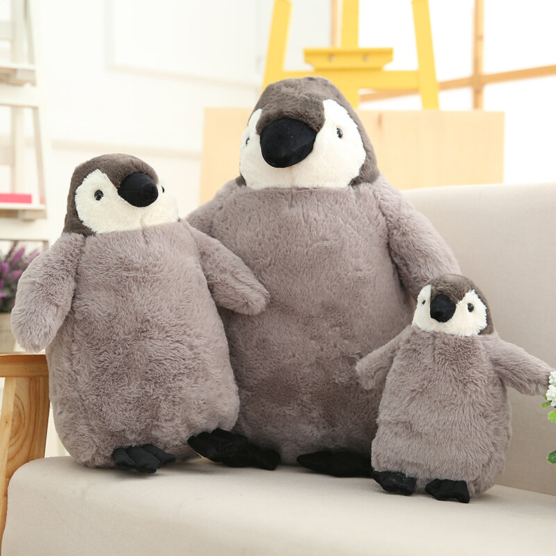 Venda quente 1pc 23-50cm criativo abraçando pinguim pelúcia brinquedos kawaii casal pinguins boneca de pelúcia crianças brinquedo decoração de casa