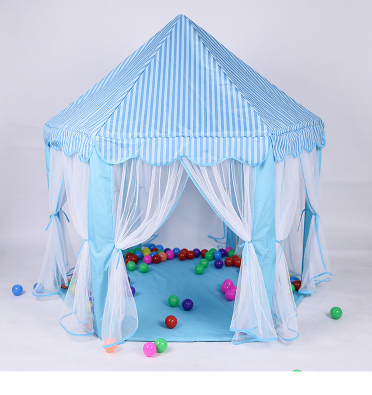 ポータブル子供のテントプリンセス城テントおもちゃティピーinfantil子供の家vigvamティーピーベビーテントギフト