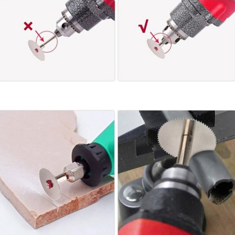 Electric grinding accessories wood with stainless steel mini saw blade section electric grinding cutting blade