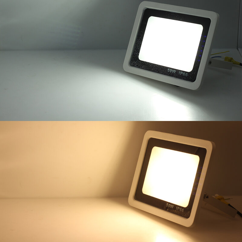Foco LED impermeable, 220V, 10W, 20W, 30W, 50W, 100W, IP66, iluminación exterior de pared