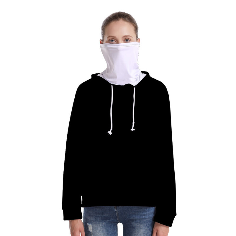 Moda con capucha personalizada de impresión digital 3D suelta sudadera Camisa 