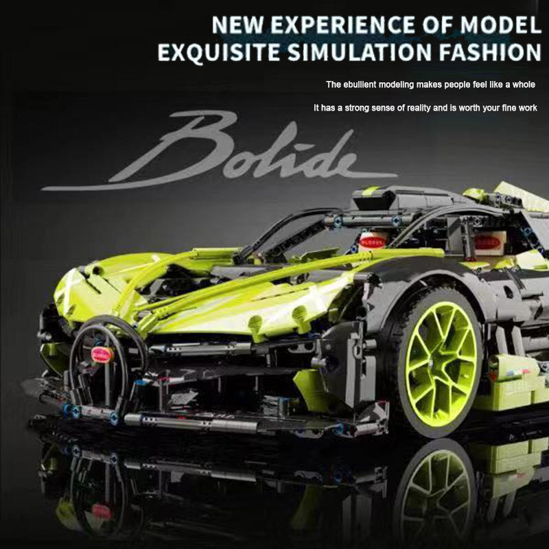 2021 MOC RC 자동차 3588 피스 빌딩 블록 테크니컬 Lamborghinis Sian 하이테크 시리즈 벽돌 모델 남자 친구 아이용 생일