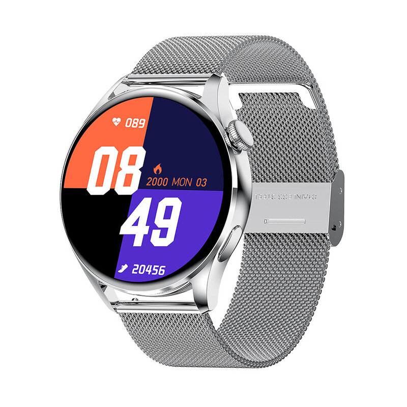 Wear3 – montre-bracelet numérique pour hommes, Bluetooth, appel, étanche, moniteur de fréquence cardiaque et de sommeil