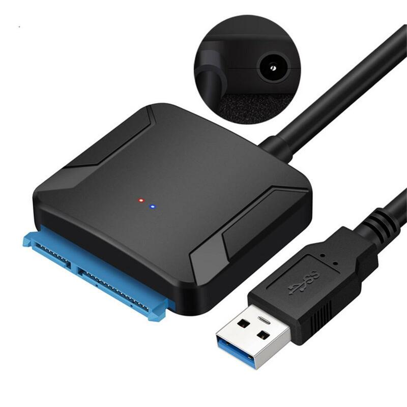 Onvian USB 3.0 Sata 어댑터 변환기 케이블 USB3.0 하드 드라이브 변환기 케이블 삼성 Seagate WD 2.5 3.5 HDD SSD 어댑터