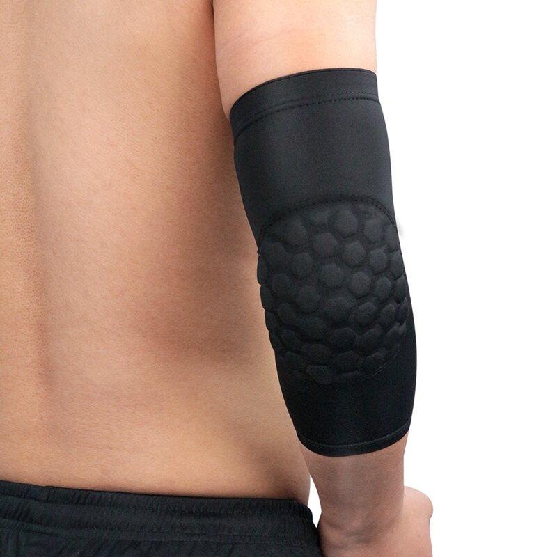 Antypoślizgowe antypoślizgowe śliskie ochraniacze na ramię 0 ochraniacze na łokcie kompresyjne łokcie rękawy naramienne ćwiczenia sportowe straż Brace dla Fitness