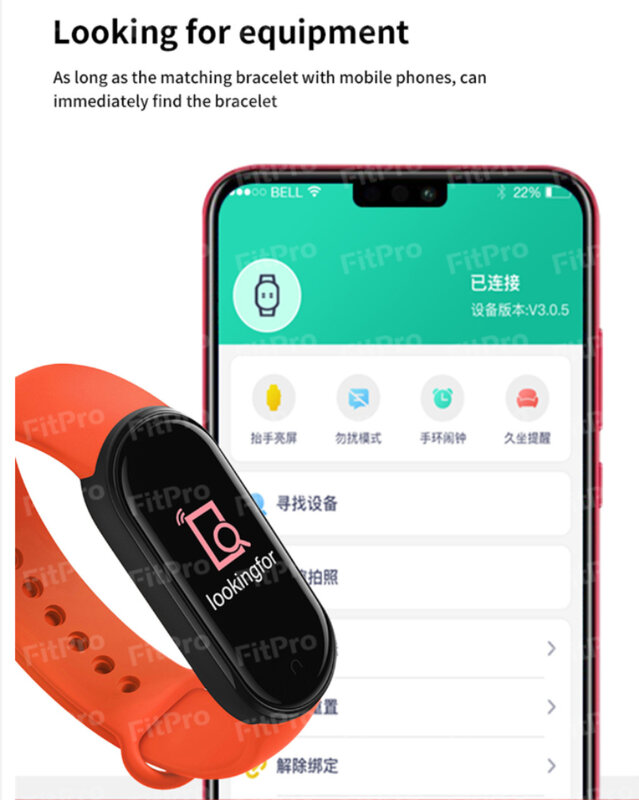 Фитнес-браслет Xiaomi 6 с шагомером, пульсометром, тонометром, водонепроницаемые спортивные часы