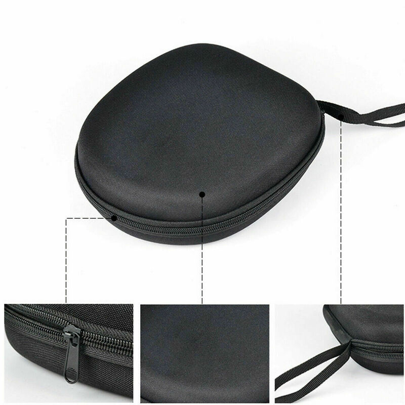 Headphone Hard Case Shakeproof Storage Bag Portable Headset Carry Protective Box Earphone Collector Case