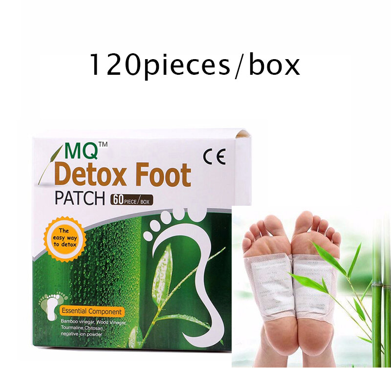 Mq 120 peças almofadas de pé adesivos desintoxicação pé remendo cuidados com os pés melhorar a qualidade do sono emagrecimento remendo perda de peso aliviar a fadiga