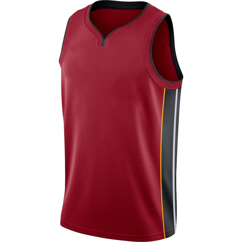 2021 nowości męska koszulka koszykarska w ameryce Miami Ward Jimmy Butler Bam Adebayo haft z Logo zespołu ciepła T-shirt