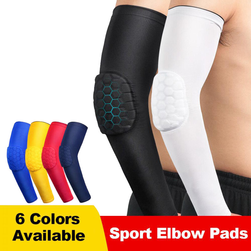 Bandage Elleboog Pads Beschermen Fitness Elleboog Brace Elastische Compressie Outdoor Sport Fietsen Volleybal Zon Accessoires