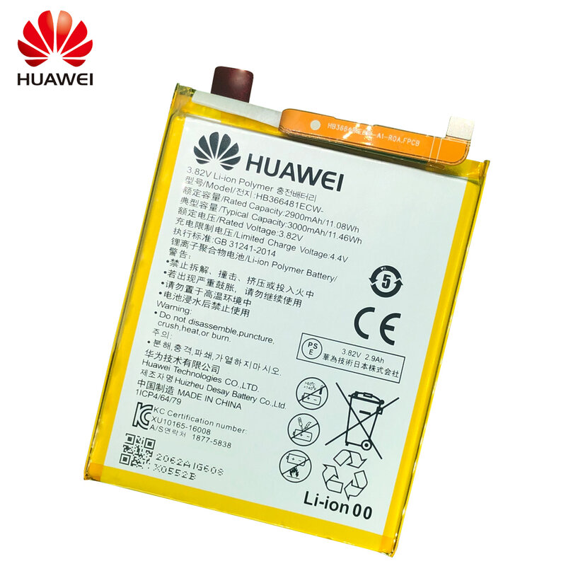 Huawei 100% oryginalna bateria honor 8 honor 8 lite honor 9i honor 9 Lite honor V9 grać P9 P9 Lite P10 Lite P20 Lite G9 honor 5C