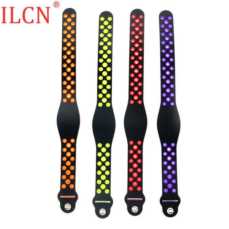 125khz ID Tags Read Only Keyfob Adjustable Silicone Waterproof RFID Wristband Keyfobs Tag Token Band Access Control Card 1pcs