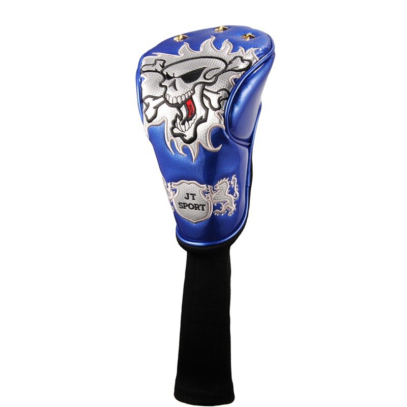 Skull Golf Driver Head Cover 460cc Golf Club Cover for Driver