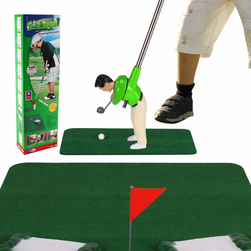 Set Mainan Golf Portabel Set Mainan Golf Dalam Ruangan Permainan Pria Golf Mini Set Olahraga Bola Golf untuk Anak-anak Dewasa