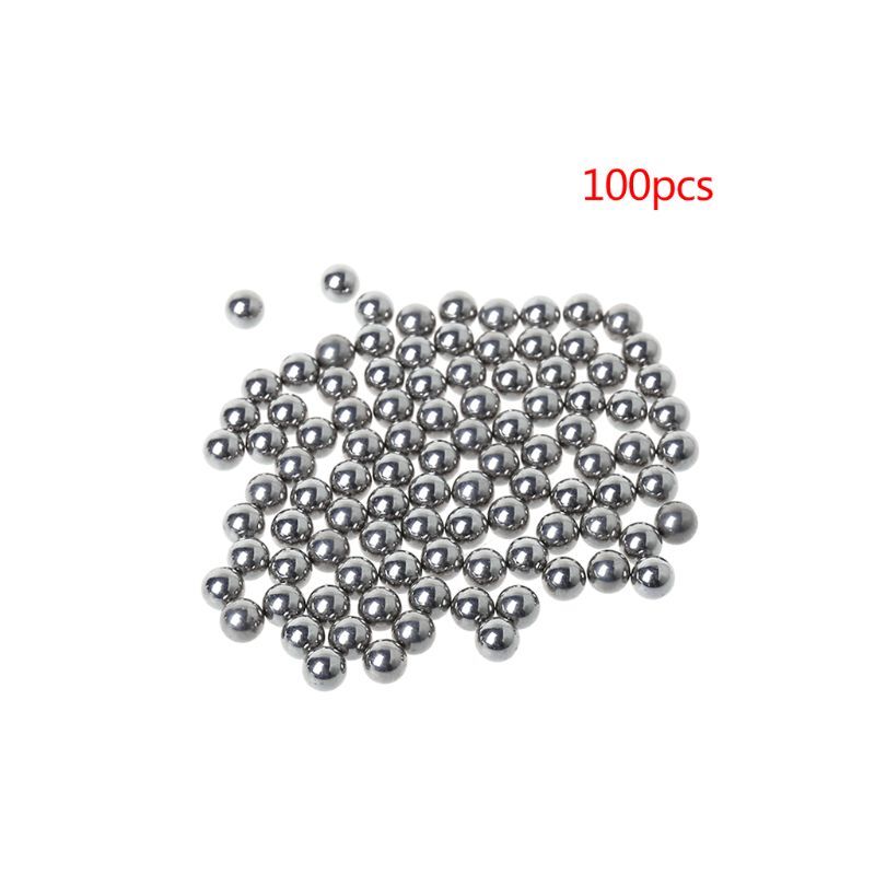 E5BD 1 Bag Slingshot Steel Bead 4mm Beads Professional Catapult Outdoor Hunting Shooting Powerful 100pcs Supplies