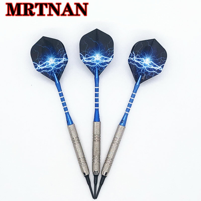 High quality 3 pieces/set of professional darts 14g professional nylon soft tip game darts high quality indoor game darts set