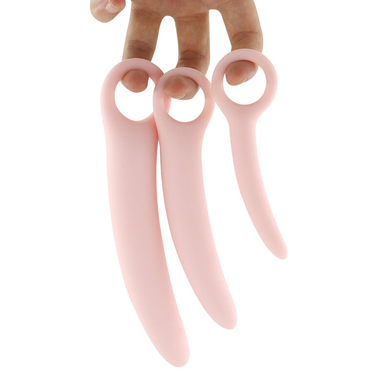 EXVOID Anal enchufe trasero juguetes anales de silicona para Vagina de mujer abierto coño macho punto G masajeador Butplug ano dilatador
