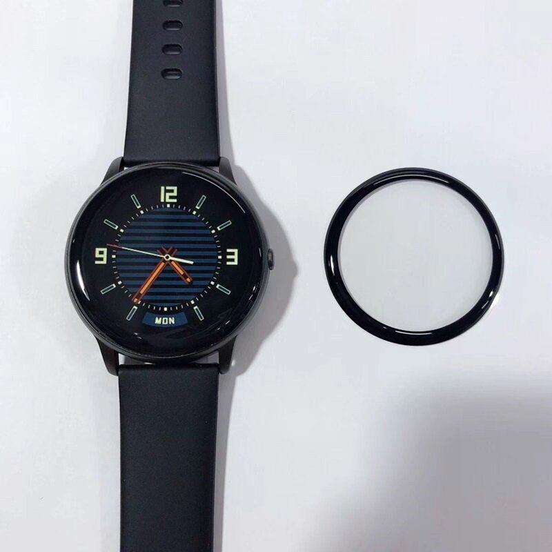 Pellicola protettiva a schermo intero 2 pezzi di alta qualità per pellicola morbida di protezione dello schermo curvo Smartwatch 3D Smartwatch KW66