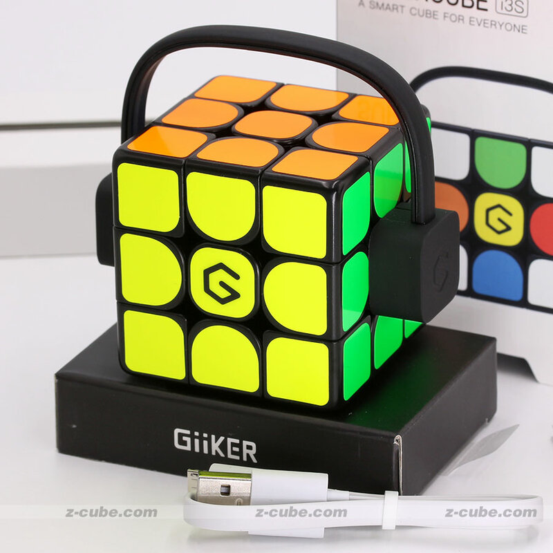 Giiker Super Cube I3s 3X3X3 I2 Bluetooth Aplikasi 2X2X2 Giiker I 2 Super Puzzle I3 S 3X3 AI Super Profesional Kecepatan Cubo Magnetik