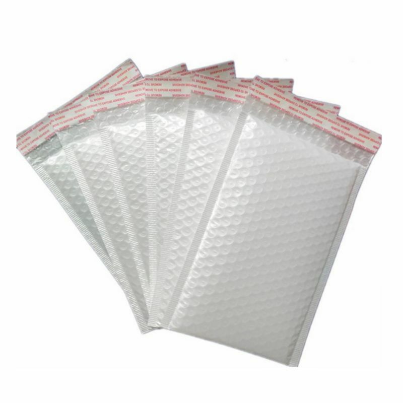 100 PCS/Lot White Foam Envelope Bags Self Seal Mailers Padded Shipping Envelopes With Bubble Mailing Bag Shipping Packages Bag