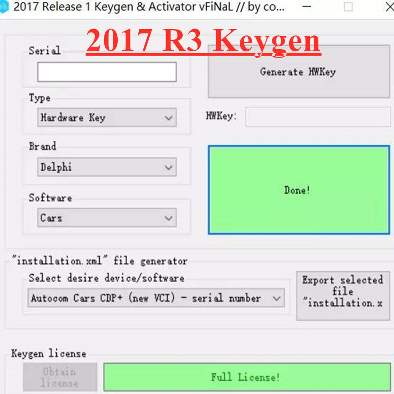 Software OBD2 delphi ds150e Autocom 2017 R3 R1, nuevo programa 2017 rev.3 con keygen gratuito