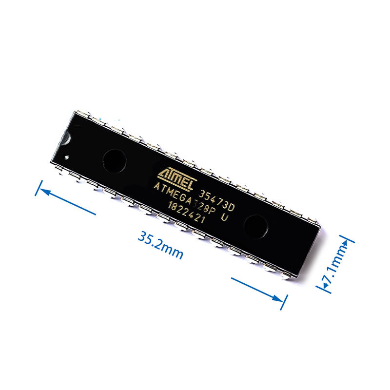 Atmega328-Pu Atmega328 328 Original Chip de Microcontrolador Microcontrolador Dip28 Mega328 Atmega328p-Pu Dip-28 Atmega328p Pu