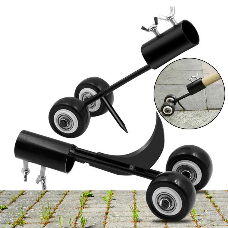 Grass Trimmer Portable Gap Weeder Adjustable Length Weed Weeding Lawn Weed Remover No Need To Bend Down Gardening Mowing Tool