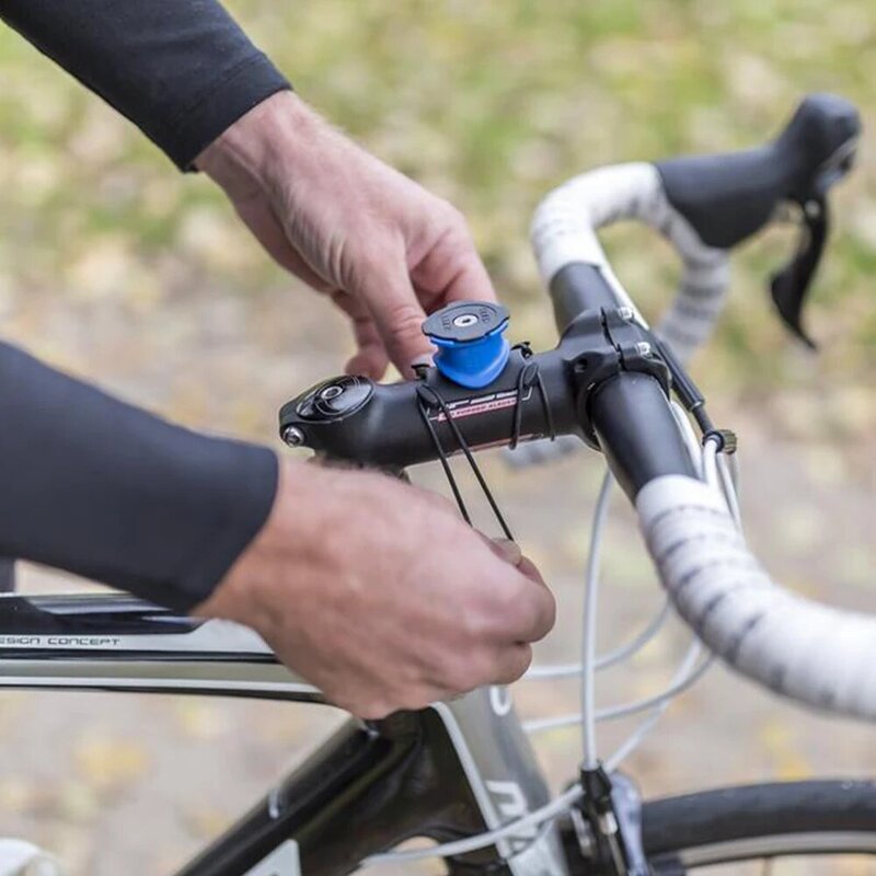 Quadlock Gagang Setang Sepeda Pegangan Ponsel dengan Tempat Dudukan Cepat untuk Casing Ponsel Universal Dudukan Sepeda Tahan Benturan
