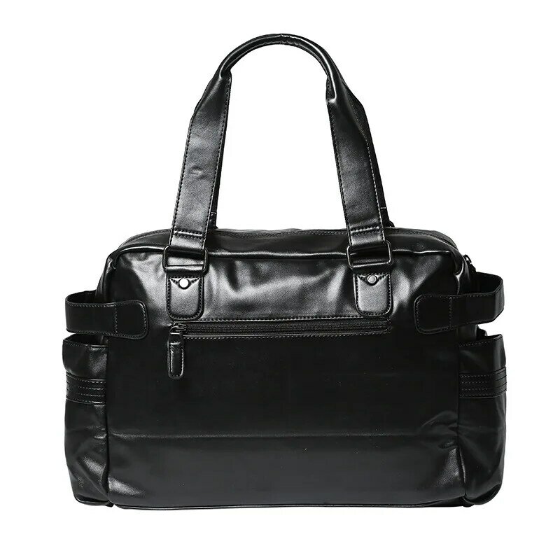 ファッション男性の旅行バッグ荷物防水スーツケースダッフルバッグビッグ大容量の大容量 Pu レザーハンドバッグ