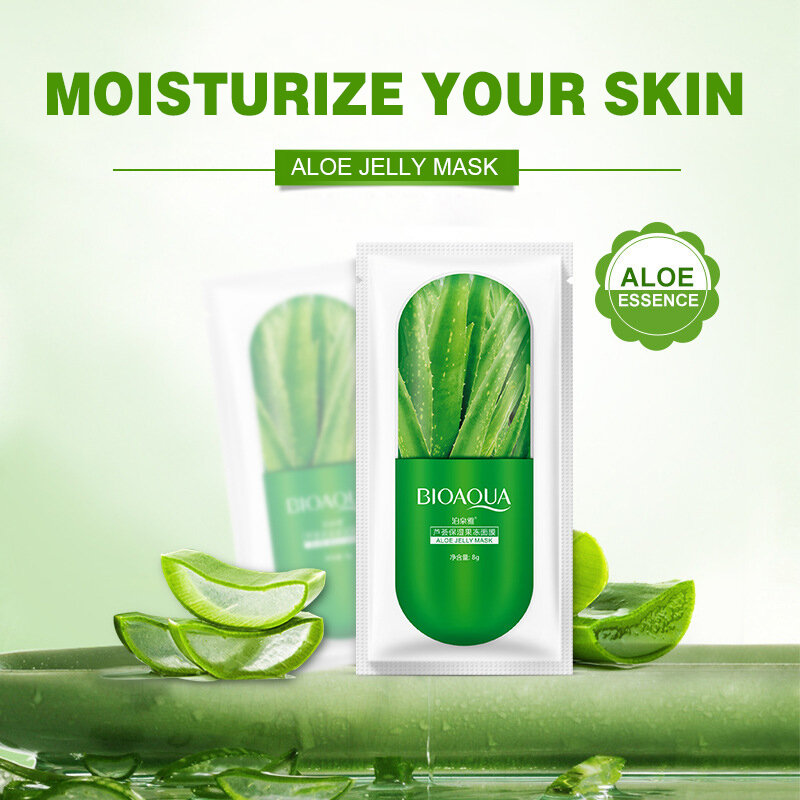 Jelly Plant Facial Mask Deep Moisturizing Mask Hydrating Mask For Face Nourish Anti Wrinkle Anti-Aging Whitening Skin Care TSLM2